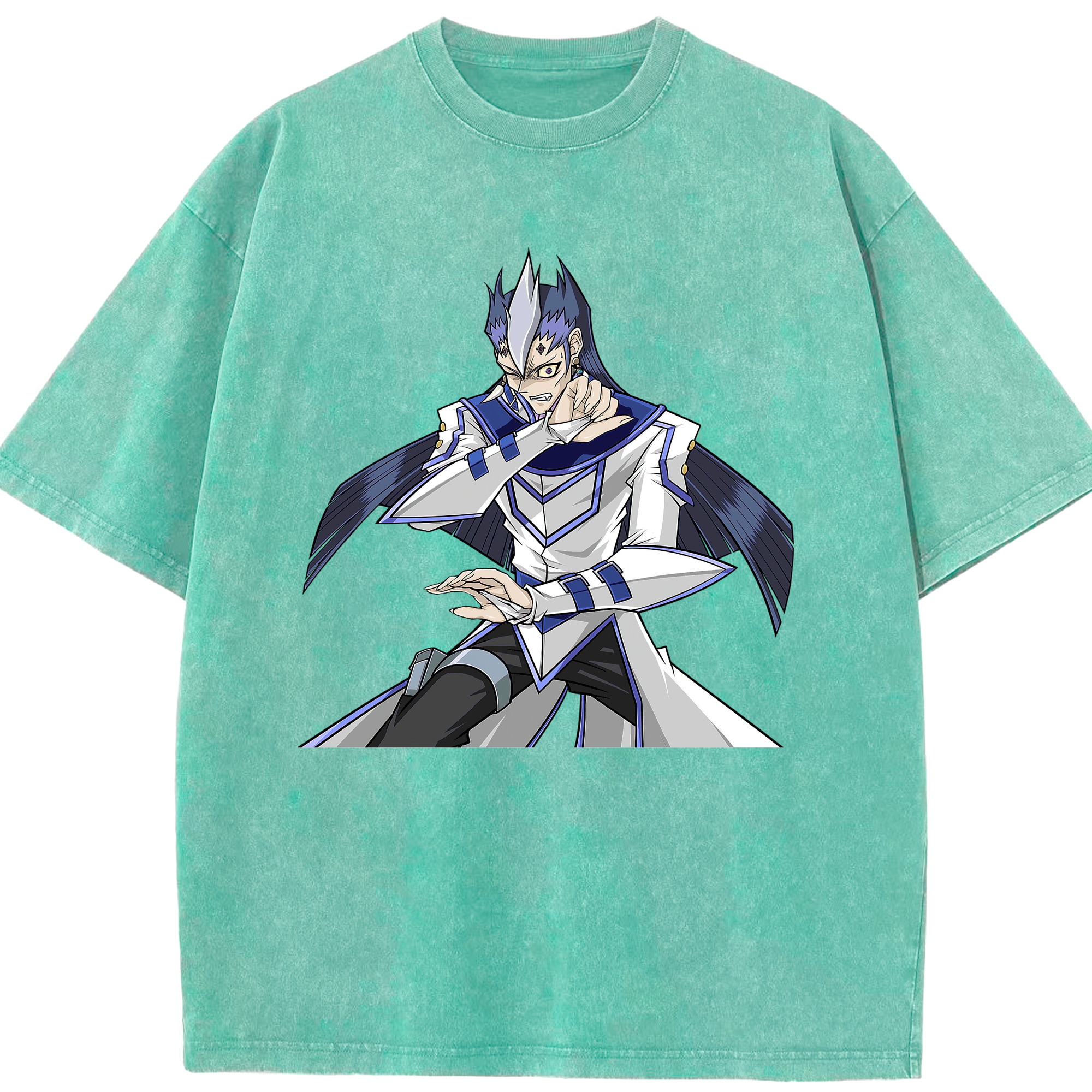 （画像用） 遊☆戯☆王 Yu-Gi-Oh! 綿100% ヴィンテージ風 半袖Tシャツ（フロントプリント）
